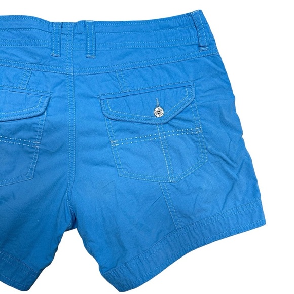 Kuhl Kontra Hiking Short Lightweight Blue Button Back Pockets Womens Size 28 - Picture 12 of 12